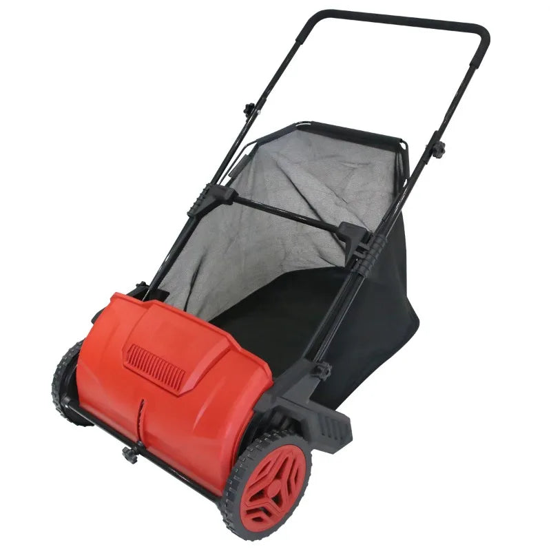 Handbetätigter Laubsammler